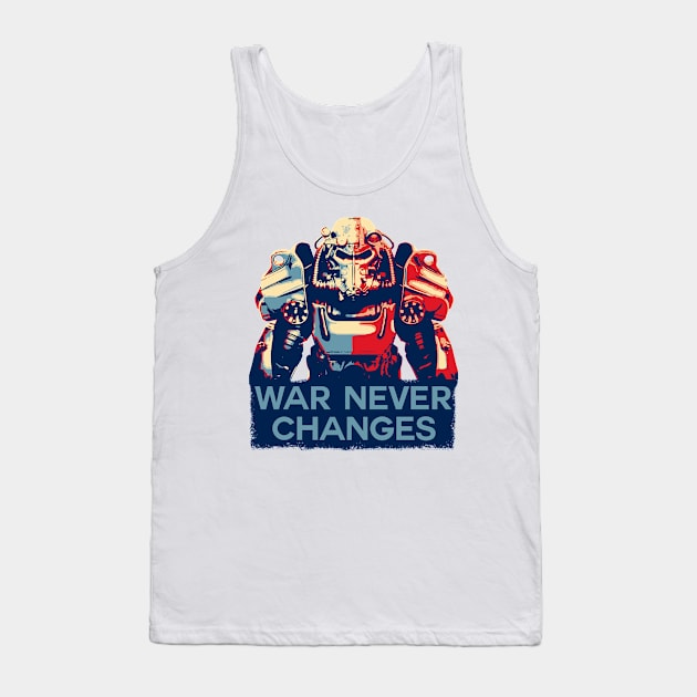 War Never Changes Tank Top by forsureee